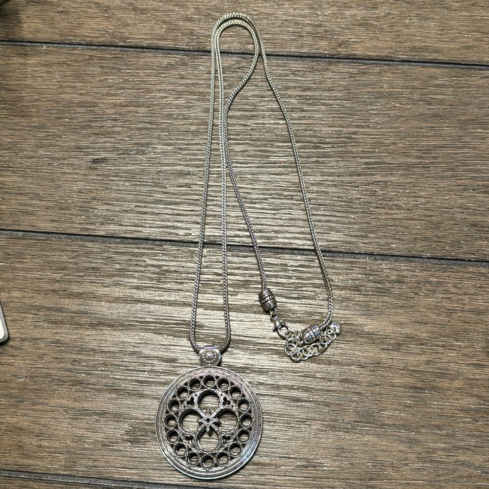 Brighton Basilica Ferrara Medallion PT Necklace